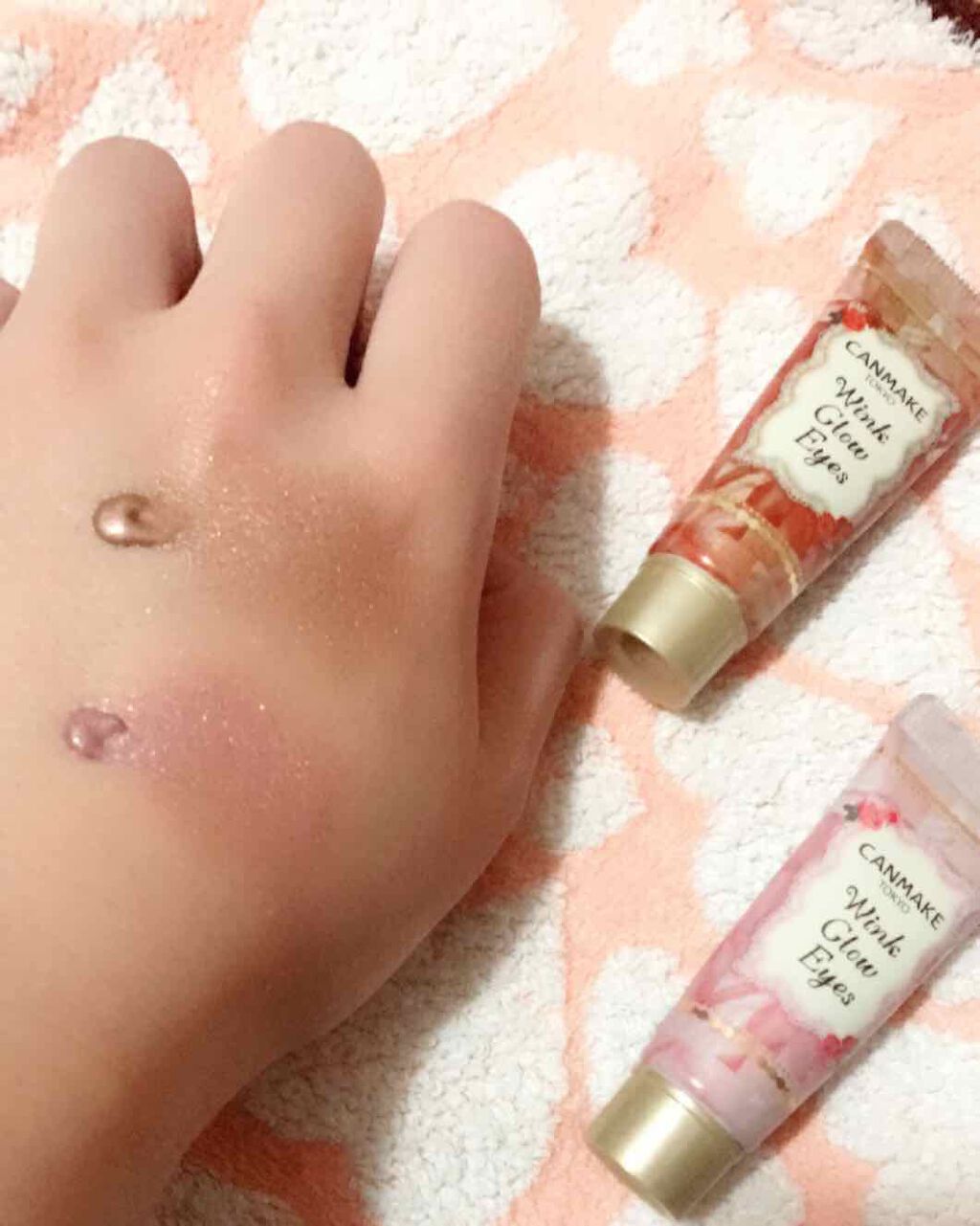 ウィンクグロウアイズ/キャンメイク/ジェル・クリームアイシャドウを使ったクチコミ(1枚目)