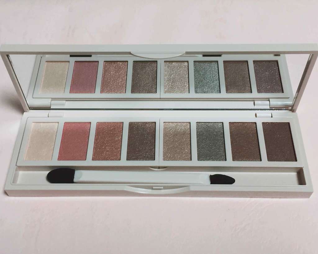 グラマラスヌード アイパレット (クリスマスコフレ 2017)/Visée/メイクアップキットを使ったクチコミ(2枚目)