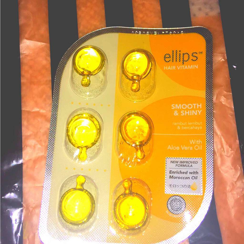 ヘアーオイル【トリートメント】/ellips/ヘアオイルを使ったクチコミ（1枚目）