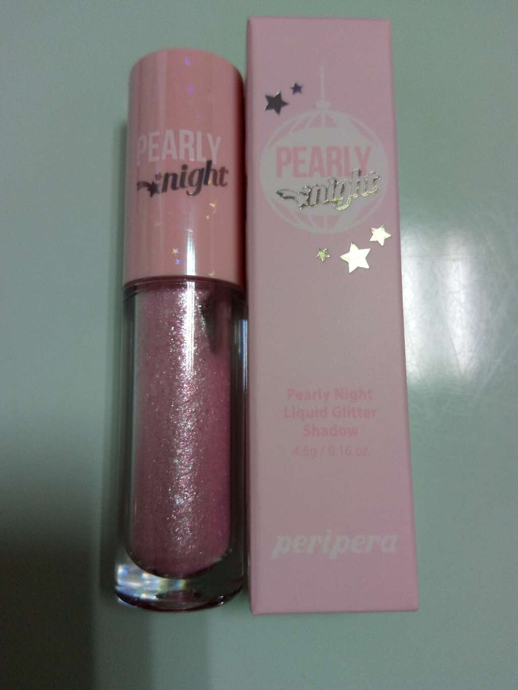 シュガー トゥインクル リキッド シャドウ/PERIPERA/リキッドアイシャドウを使ったクチコミ(1枚目)