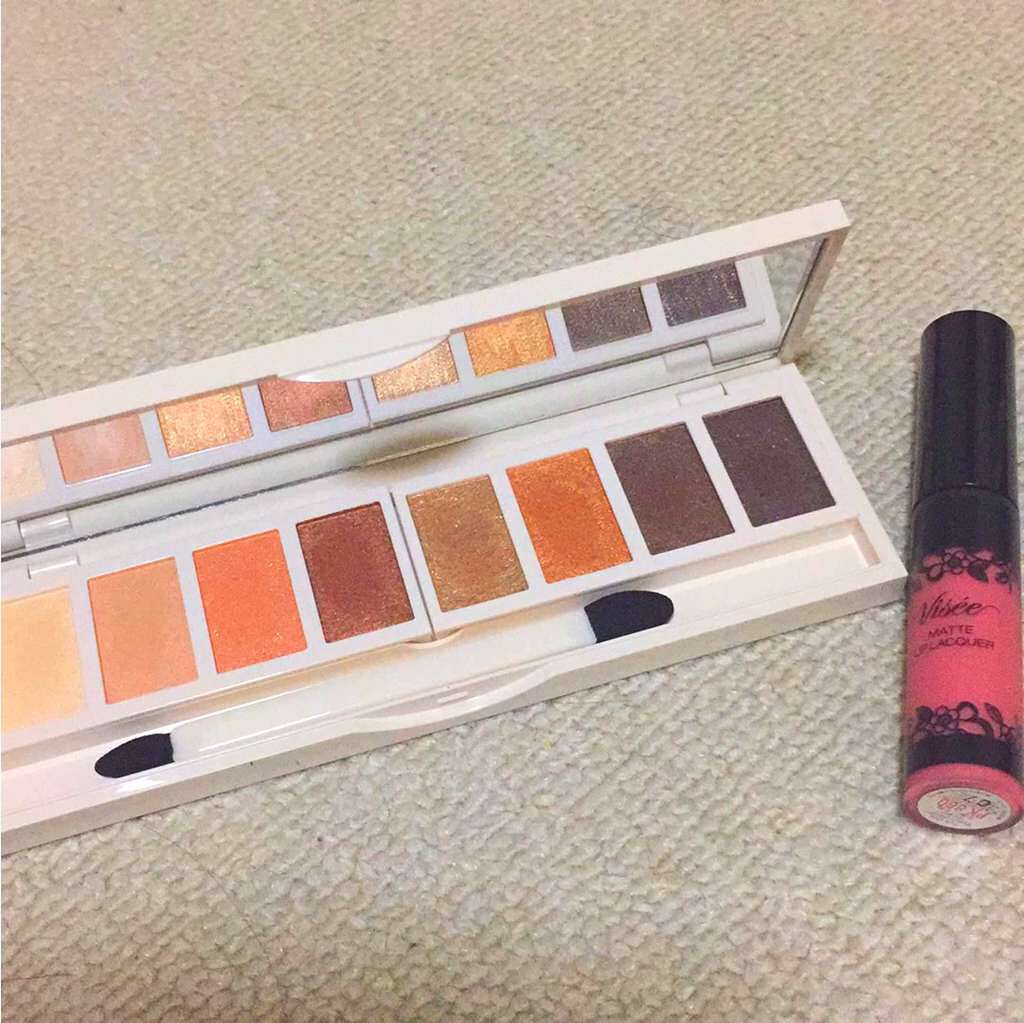 グラマラスヌード アイパレット (クリスマスコフレ 2017)/Visée/メイクアップキットを使ったクチコミ(1枚目)
