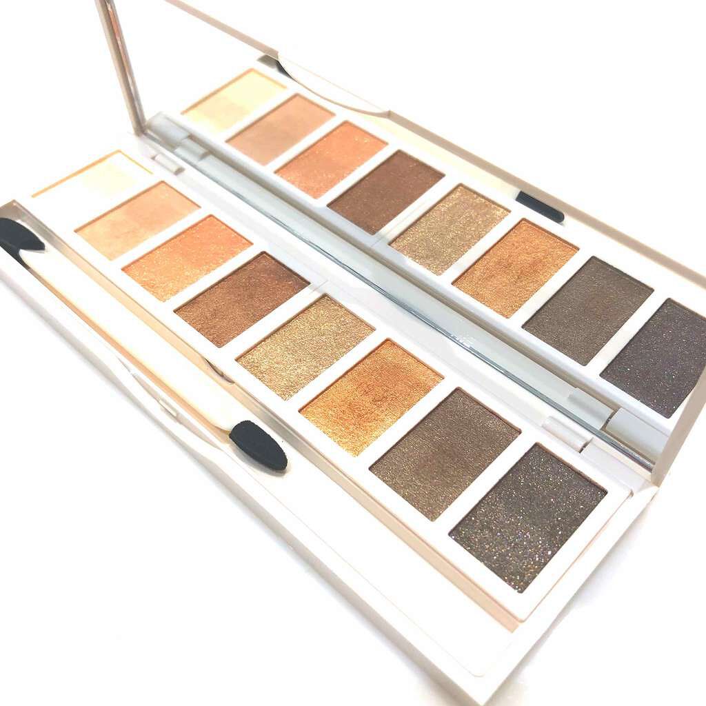 グラマラスヌード アイパレット (クリスマスコフレ 2017)/Visée/メイクアップキットを使ったクチコミ(2枚目)