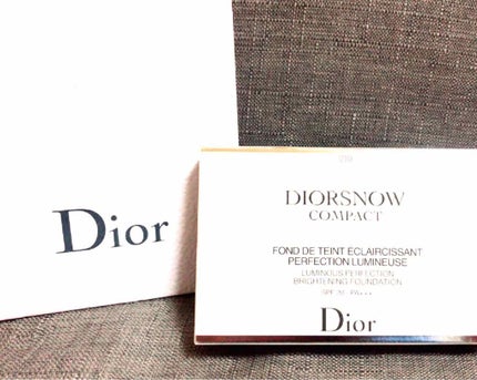 スノー ルミナス パーフェクト ファンデーション/Dior/パウダーファンデーションを使ったクチコミ(1枚目)
