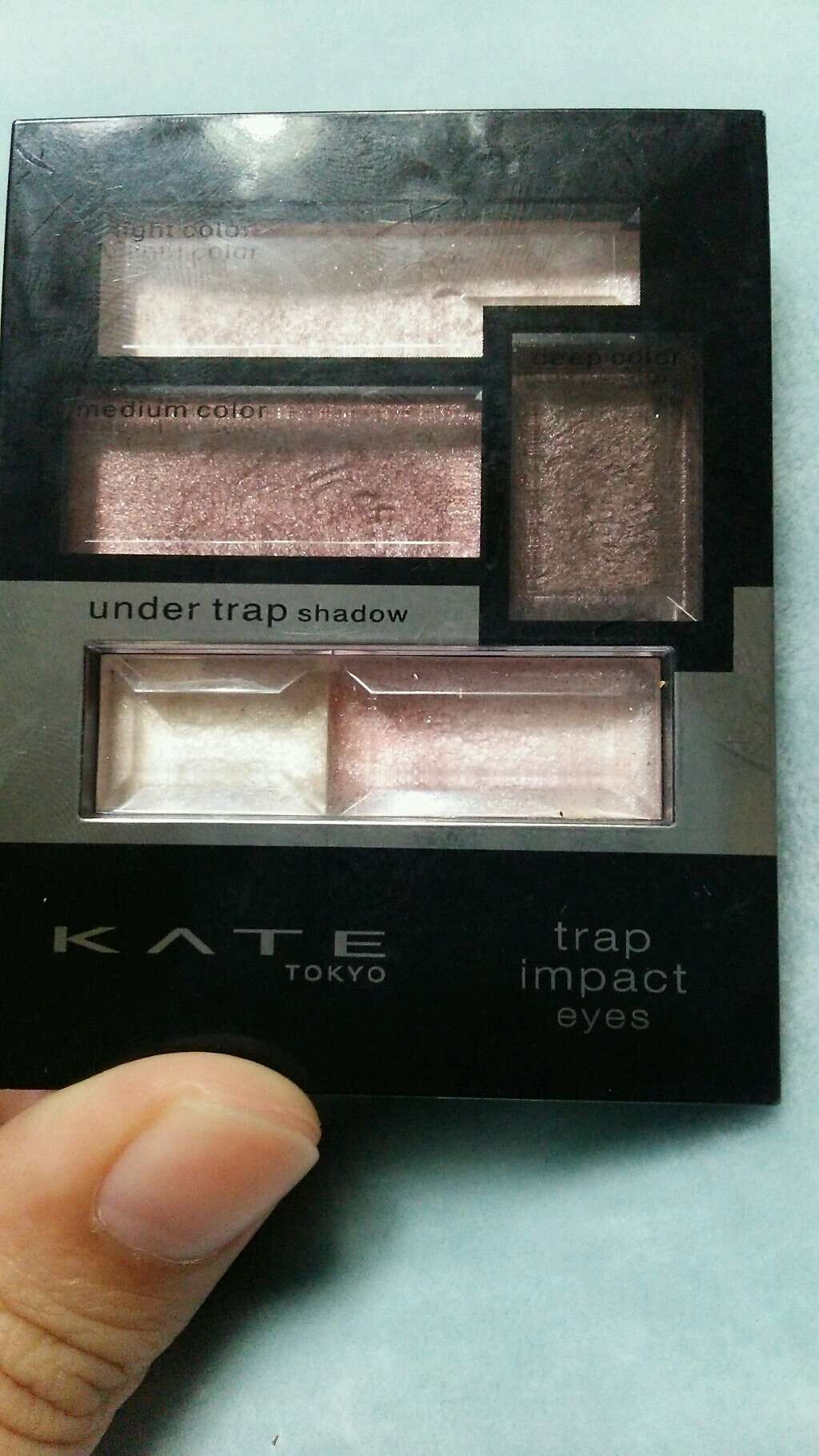 トラップインパクトアイズ/KATE/アイシャドウパレットを使ったクチコミ（1枚目）