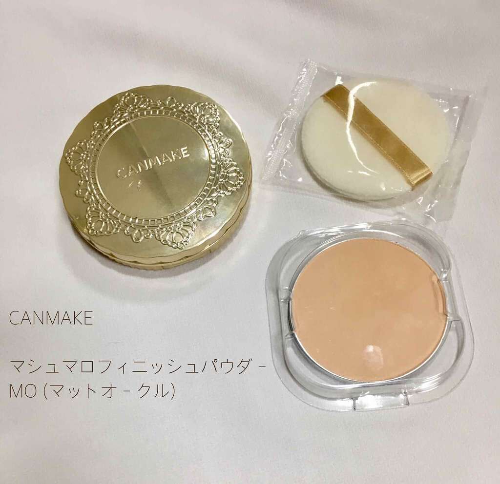 【旧品】マシュマロフィニッシュパウダー/キャンメイク/プレストパウダーを使ったクチコミ(1枚目)