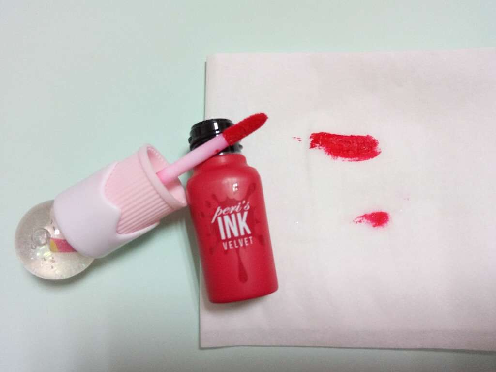 インク ベルベット/PERIPERA/口紅を使ったクチコミ(2枚目)