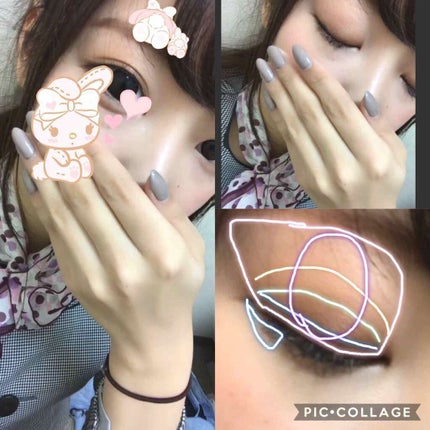 グラマラスヌード アイパレット (クリスマスコフレ 2017)/Visée/メイクアップキットを使ったクチコミ(2枚目)