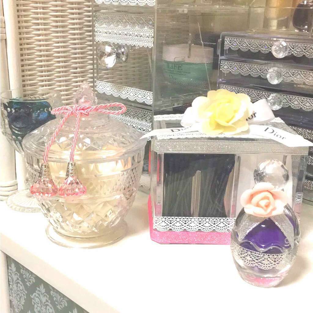 LED卓上ミラー(トレー付き)/ニトリ/その他化粧小物を使ったクチコミ(2枚目)