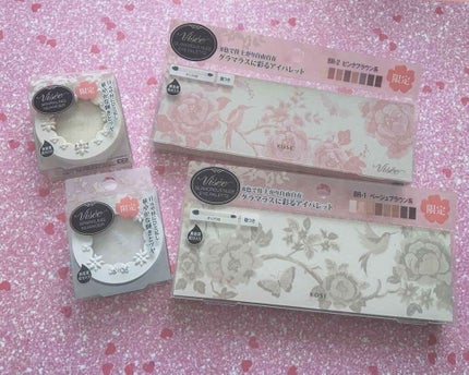 グラマラスヌード アイパレット (クリスマスコフレ 2017)/Visée/メイクアップキットを使ったクチコミ(1枚目)