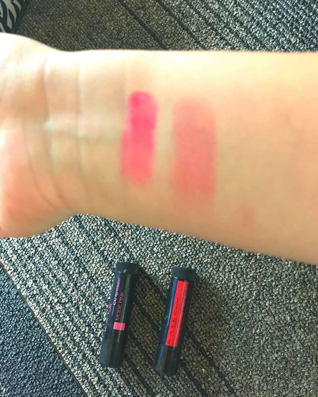 CCリップクリームN/KATE/リップケアを使ったクチコミ（2枚目）