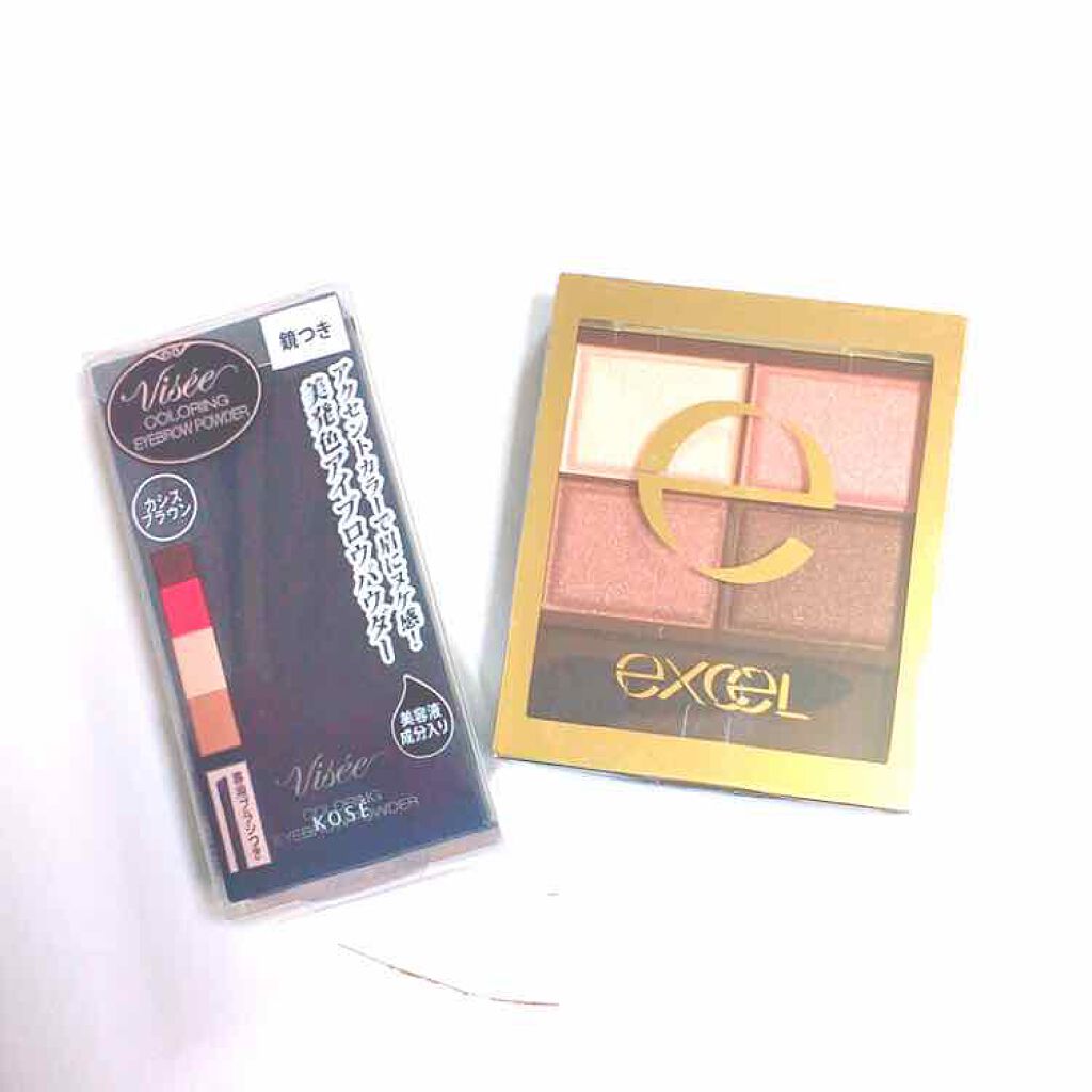 リシェ カラーリング アイブロウパウダー/Visée/パウダーアイブロウを使ったクチコミ（1枚目）