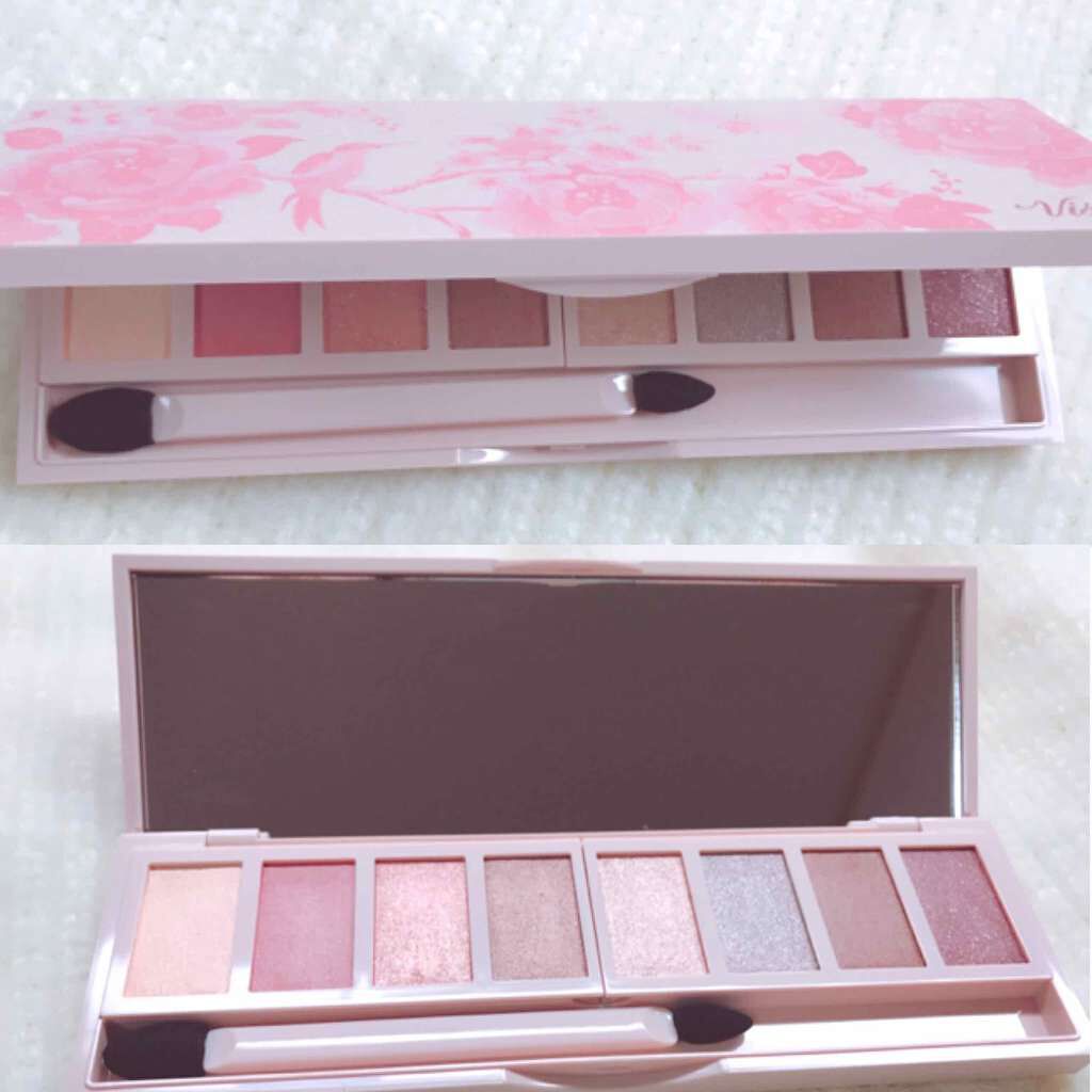 グラマラスヌード アイパレット (クリスマスコフレ 2017)/Visée/メイクアップキットを使ったクチコミ（1枚目）