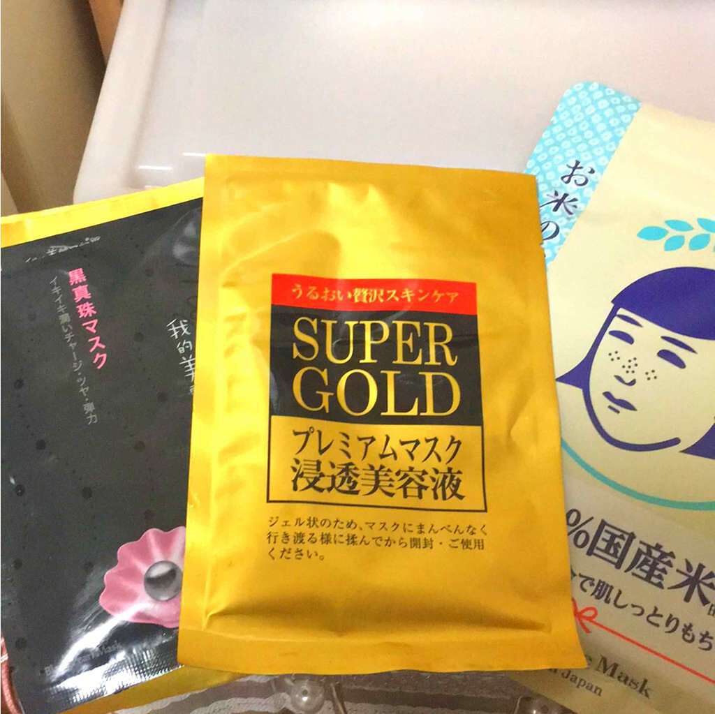SUPERGOLD/プレスカワジャパン/シートマスク・パックを使ったクチコミ（1枚目）