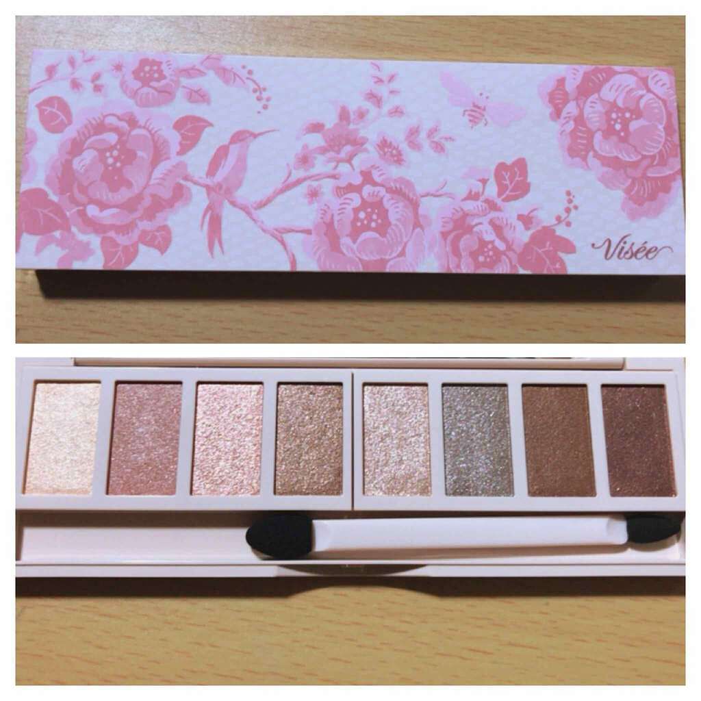 グラマラスヌード アイパレット (クリスマスコフレ 2017)/Visée/メイクアップキットを使ったクチコミ(1枚目)