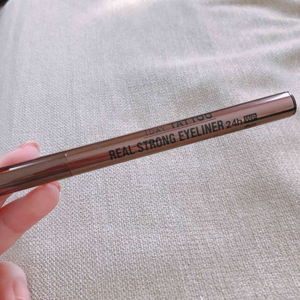 リアルストロングアイライナー24hWP/K-パレット/リキッドアイライナーを使ったクチコミ(1枚目)