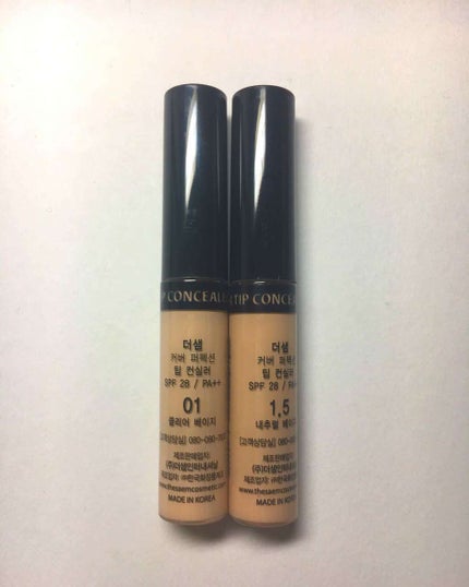 カバーパーフェクション チップコンシーラー/the SAEM/リキッドコンシーラーを使ったクチコミ(1枚目)