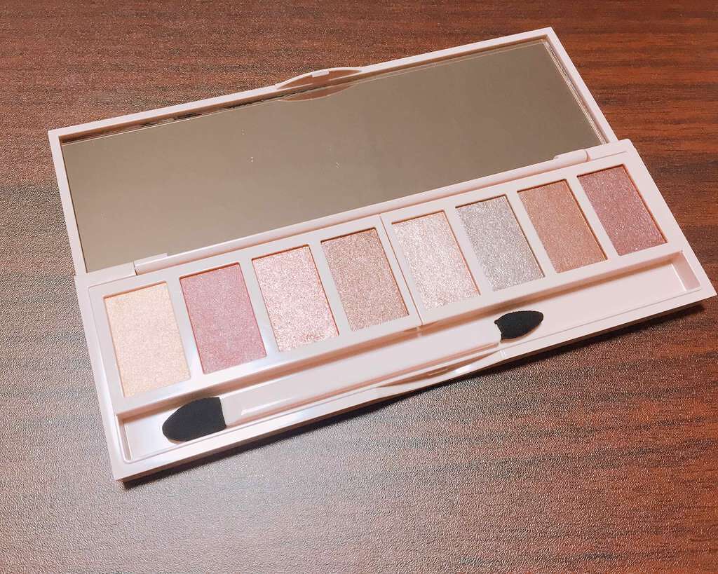 グラマラスヌード アイパレット (クリスマスコフレ 2017)/Visée/メイクアップキットを使ったクチコミ(2枚目)