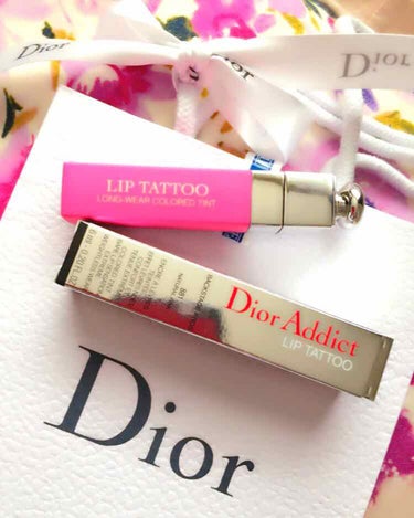 【旧】ディオール アディクト リップ ティント 881 ナチュラル ピンク/Dior/リップグロスを使ったクチコミ（1枚目）