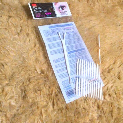 両面二重テープ/DAISO/二重まぶた用アイテムを使ったクチコミ(1枚目)