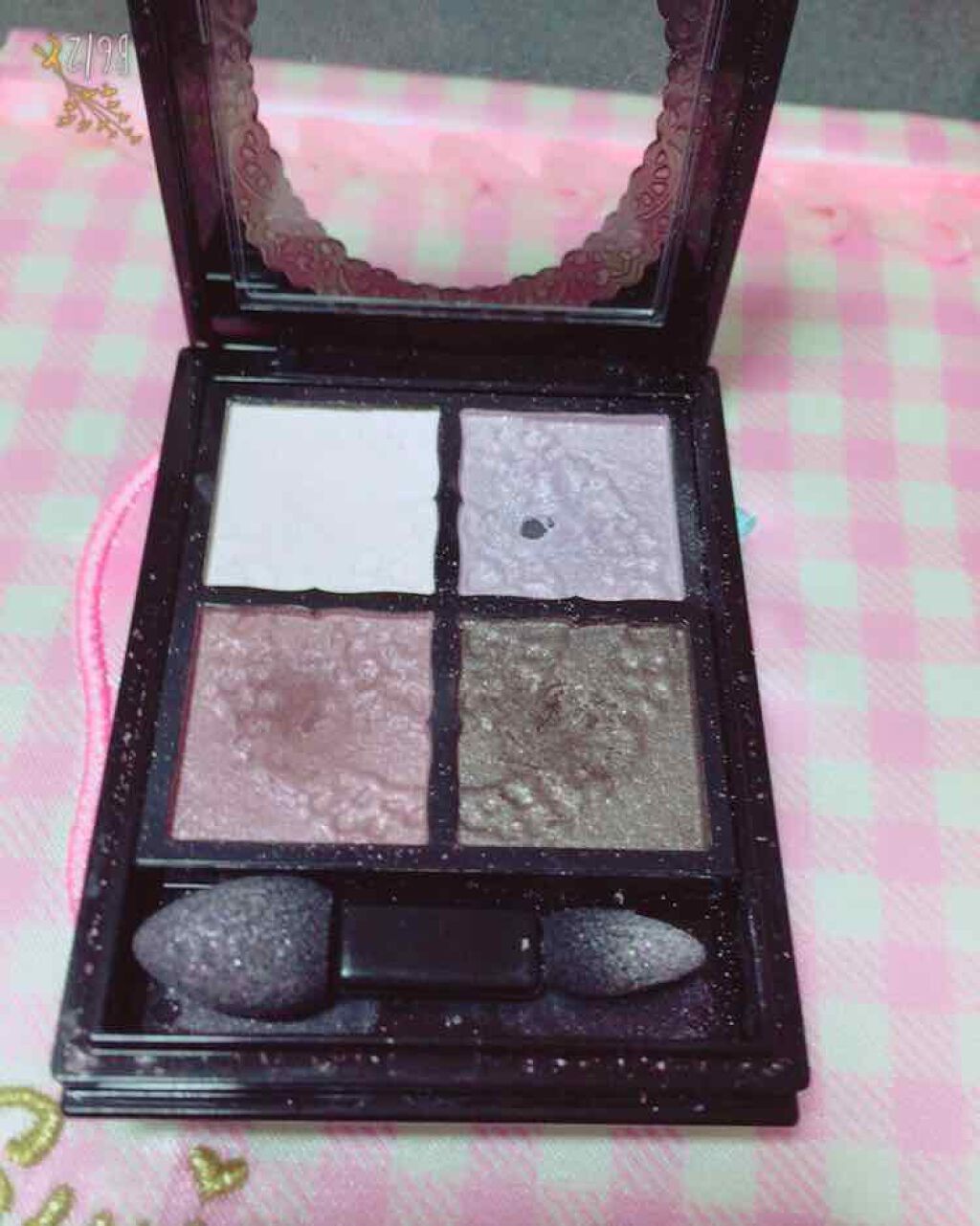 グロッシーリッチ アイズ/Visée/アイシャドウパレットを使ったクチコミ（2枚目）