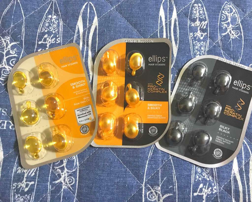 ヘアーオイル【トリートメント】/ellips/ヘアオイルを使ったクチコミ(1枚目)