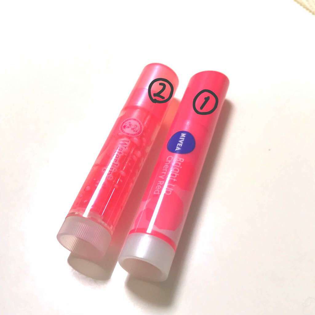 モイストピュアカラーリップ/ニベア/リップクリームを使ったクチコミ（1枚目）