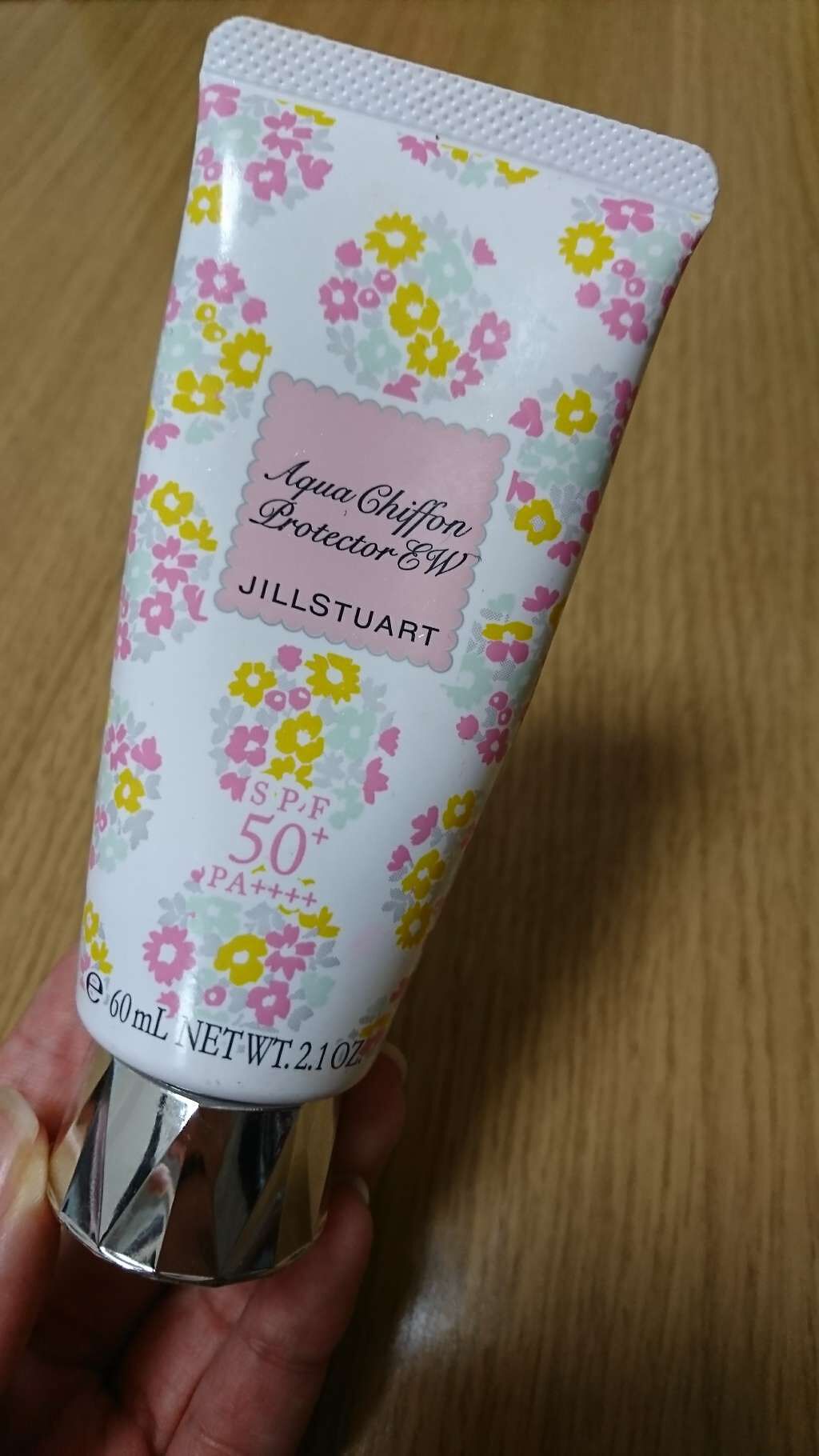 リラックス アクアシフォン プロテクター W/JILL STUART/日焼け止め・UVケアを使ったクチコミ(1枚目)