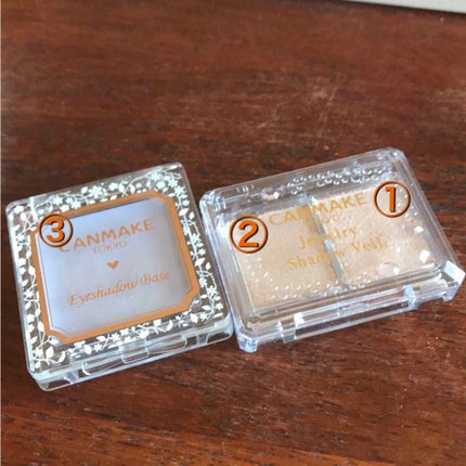 アイシャドウベース/キャンメイク/アイシャドウベースを使ったクチコミ(2枚目)