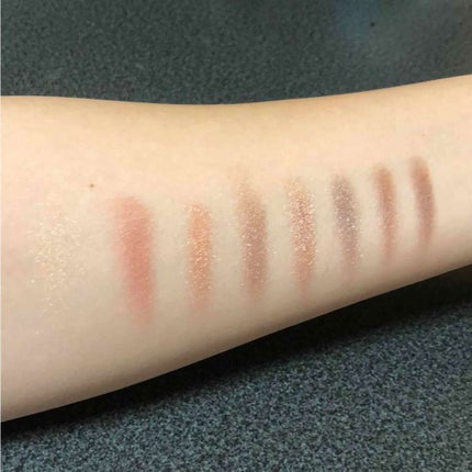 グラマラスヌード アイパレット (クリスマスコフレ 2017)/Visée/メイクアップキットを使ったクチコミ(2枚目)