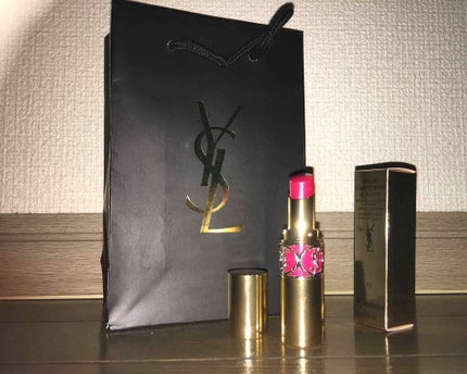 ルージュ ヴォリュプテ シャイン/YVES SAINT LAURENT BEAUTE/口紅を使ったクチコミ(1枚目)