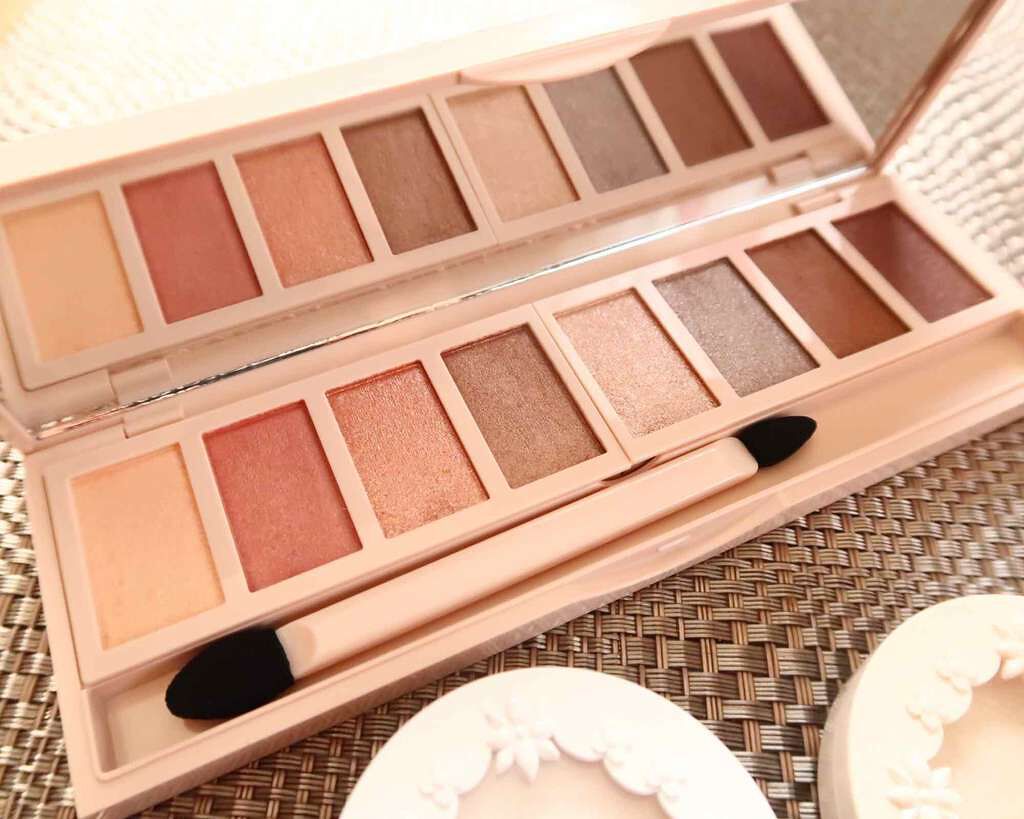 グラマラスヌード アイパレット (クリスマスコフレ 2017)/Visée/メイクアップキットを使ったクチコミ(1枚目)