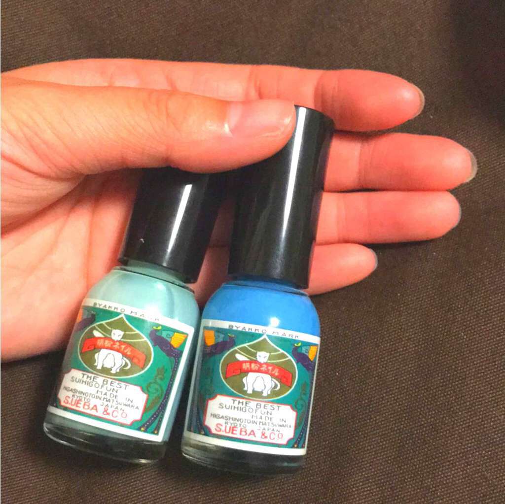 胡粉ネイル 和色シリーズ/上羽絵惣/マニキュアを使ったクチコミ(1枚目)