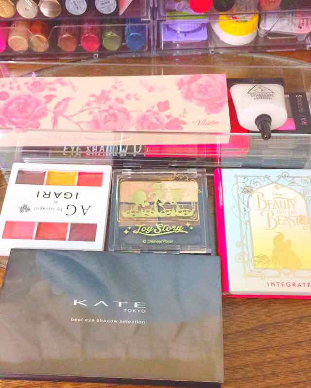 アクセントカラーアイズ CC/インテグレート/アイシャドウパレットを使ったクチコミ(1枚目)