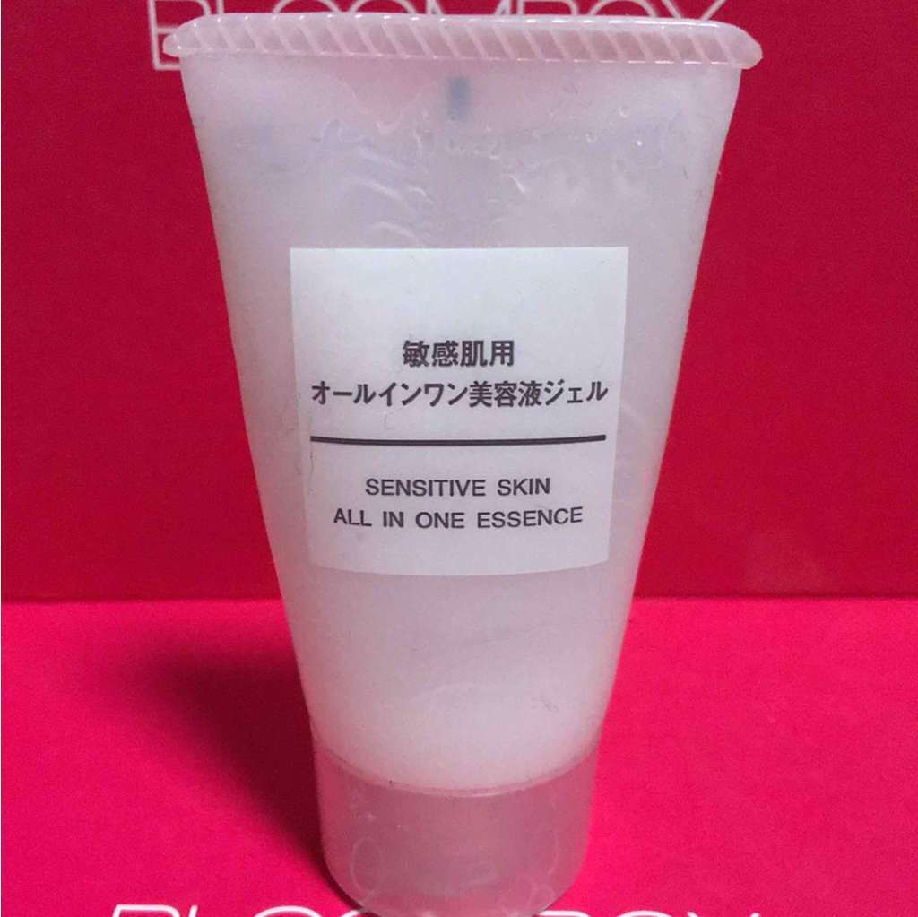 敏感肌用オールインワン美容液ジェル/無印良品/オールインワン化粧品を使ったクチコミ（1枚目）