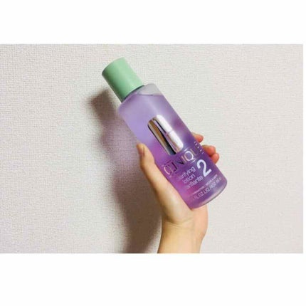 クラリファイング ローション 2/CLINIQUE/拭き取り化粧水を使ったクチコミ(1枚目)