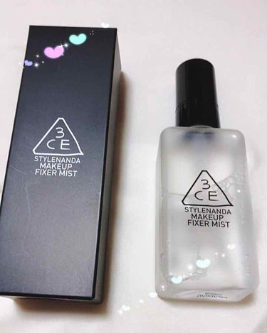  makeup fixer mist/3CE/ミスト状化粧水を使ったクチコミ（1枚目）