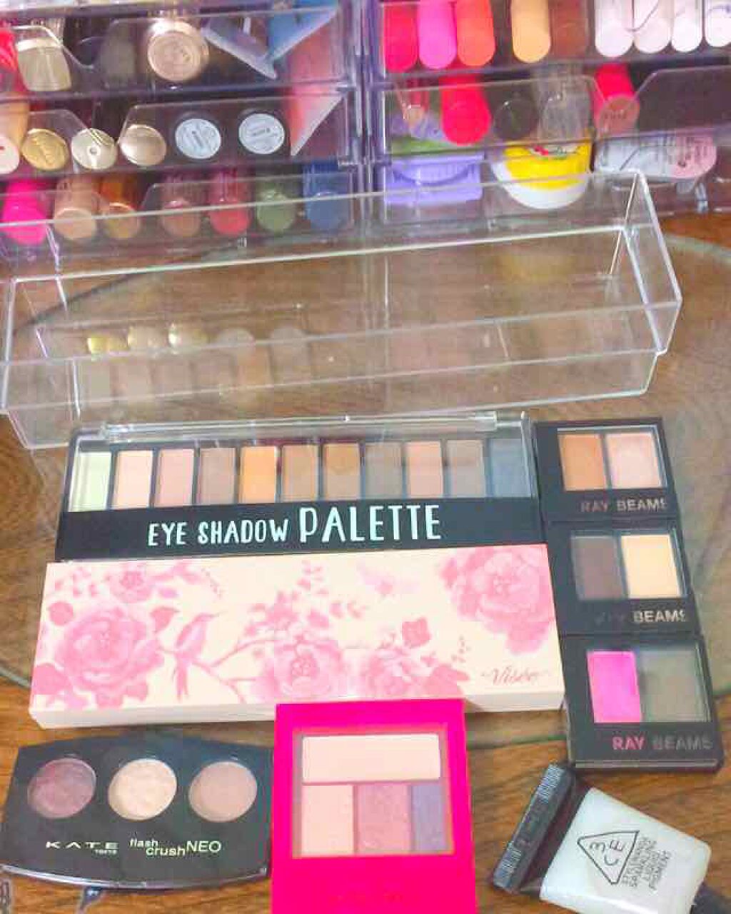 アクセントカラーアイズ CC/インテグレート/アイシャドウパレットを使ったクチコミ(2枚目)