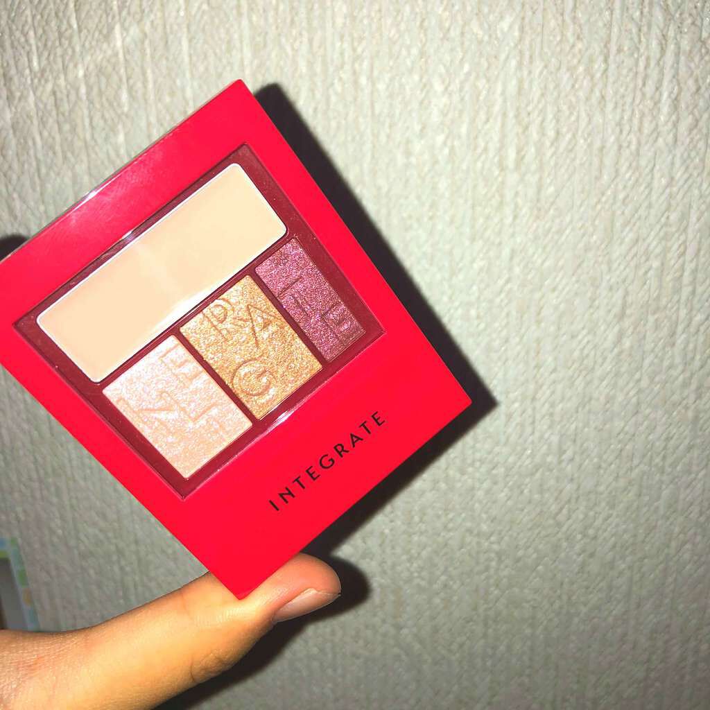 アクセントカラーアイズ CC/インテグレート/アイシャドウパレットを使ったクチコミ（1枚目）