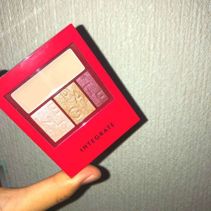 アクセントカラーアイズ CC/インテグレート/アイシャドウパレットを使ったクチコミ(1枚目)