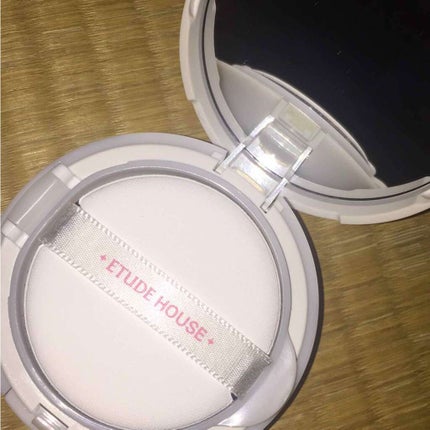 プレシャスミネラル エニークッション SPF50+/PA+++/ETUDE/クッションファンデーションを使ったクチコミ(2枚目)