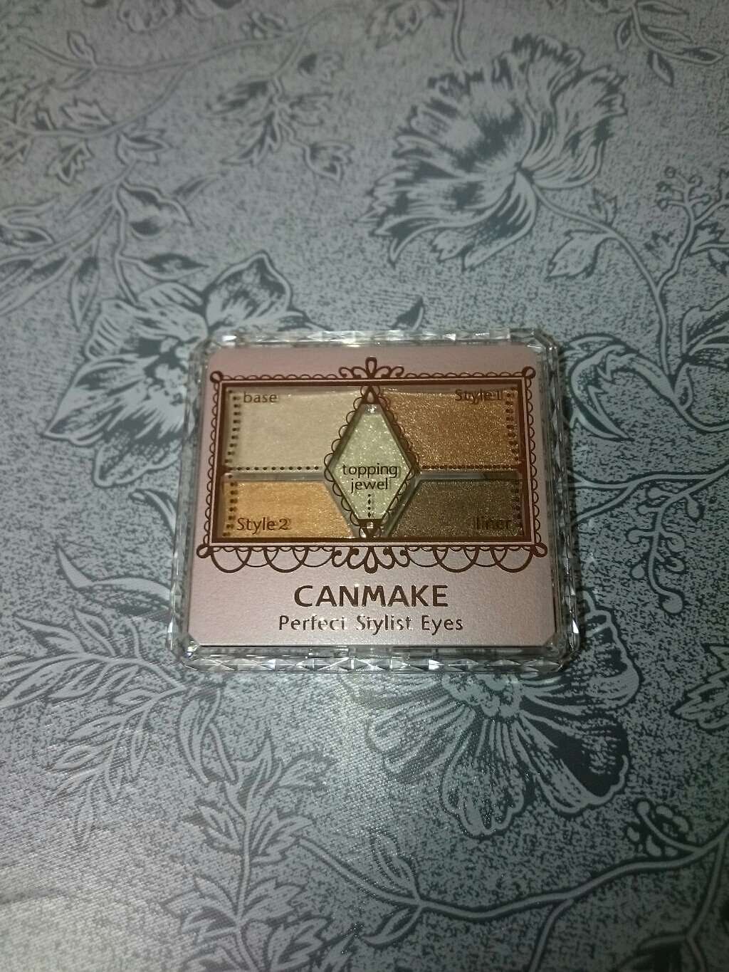 【旧品】パーフェクトスタイリストアイズ/キャンメイク/アイシャドウパレットを使ったクチコミ(1枚目)
