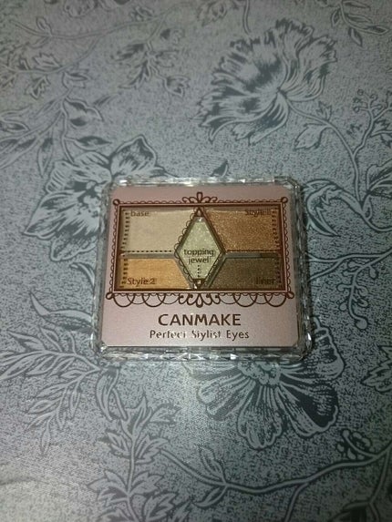 【旧品】パーフェクトスタイリストアイズ/キャンメイク/アイシャドウパレットを使ったクチコミ(1枚目)
