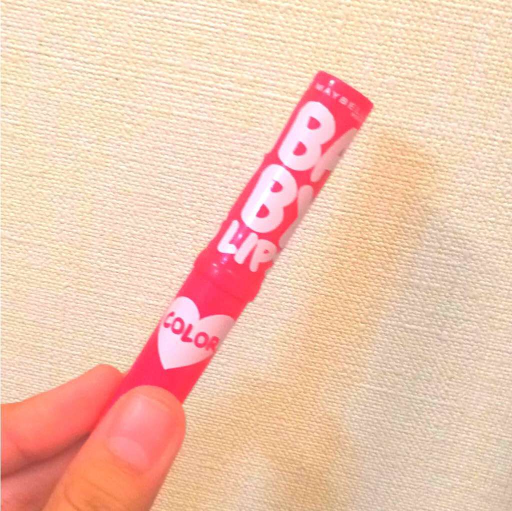 リップクリーム カラー BABY LIPS/MAYBELLINE NEW YORK/リップケアを使ったクチコミ（1枚目）
