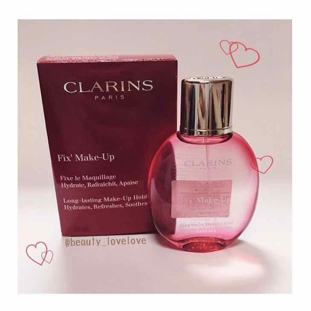 フィックス メイクアップ/CLARINS/ミスト状化粧水を使ったクチコミ(1枚目)