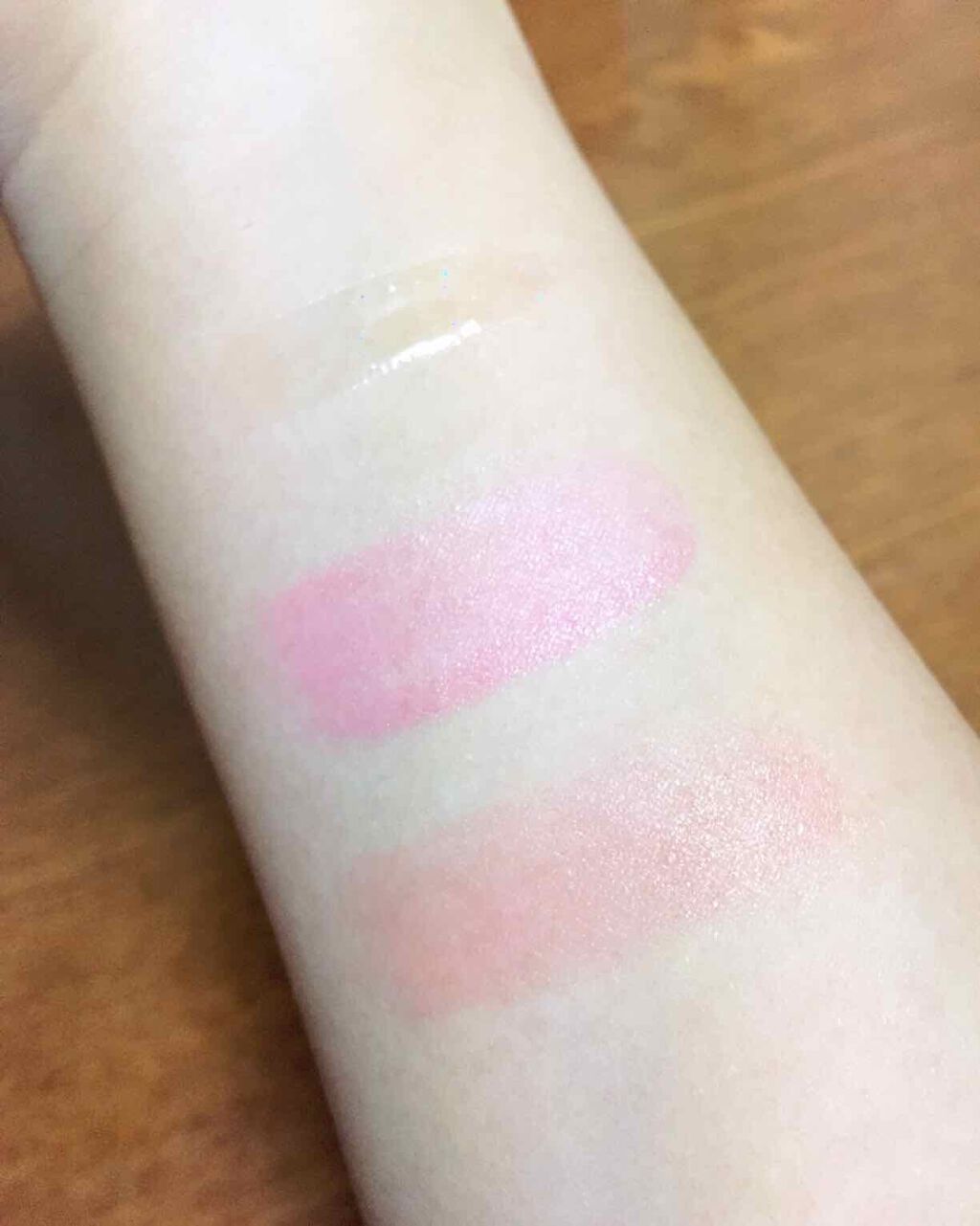 リップケアオイル/excel/リップグロスを使ったクチコミ(3枚目)