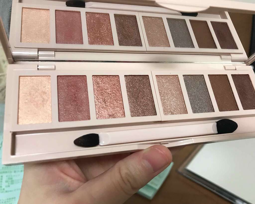 グラマラスヌード アイパレット (クリスマスコフレ 2017)/Visée/メイクアップキットを使ったクチコミ(1枚目)