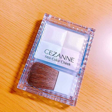 ミックスカラーチーク/CEZANNE/パウダーチークを使ったクチコミ（1枚目）