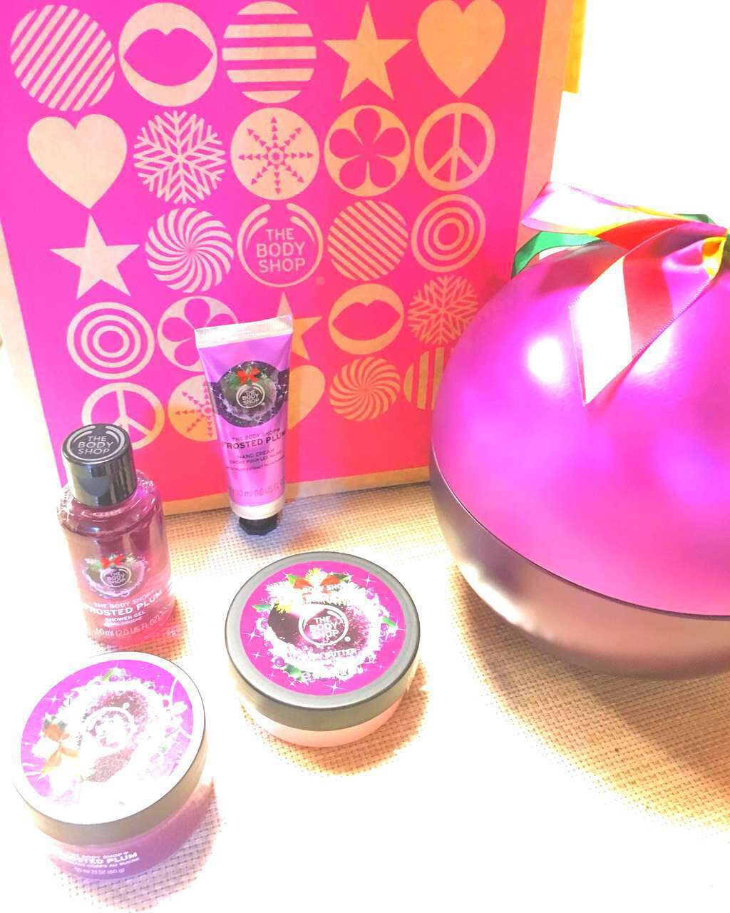 ボディバター フロステッドプラム/THE BODY SHOP/ボディクリームを使ったクチコミ(1枚目)