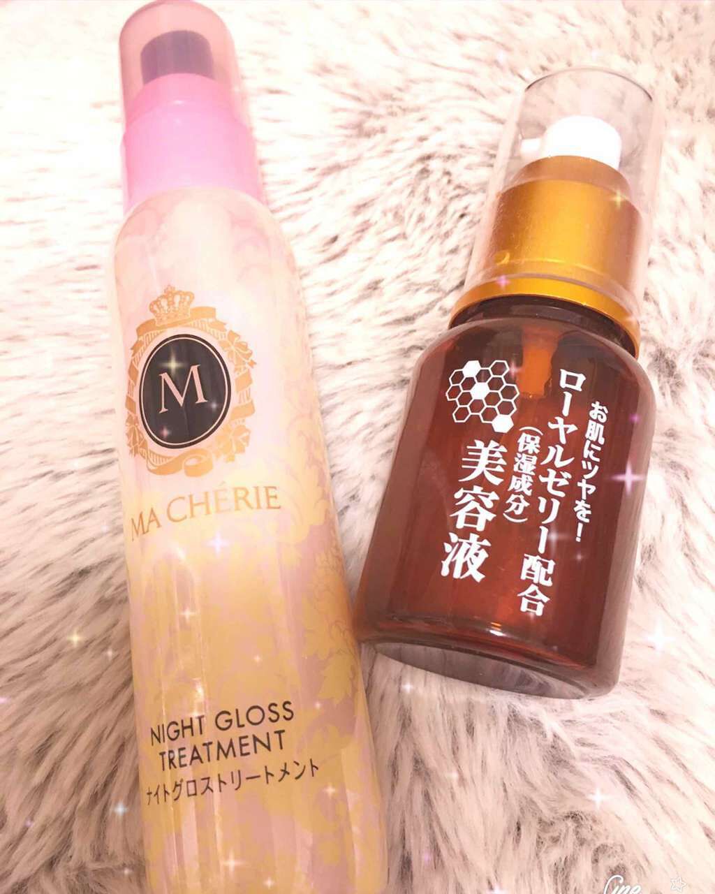 ナイトグロストリートメント EX/MACHERIE/ヘアミルクを使ったクチコミ（1枚目）