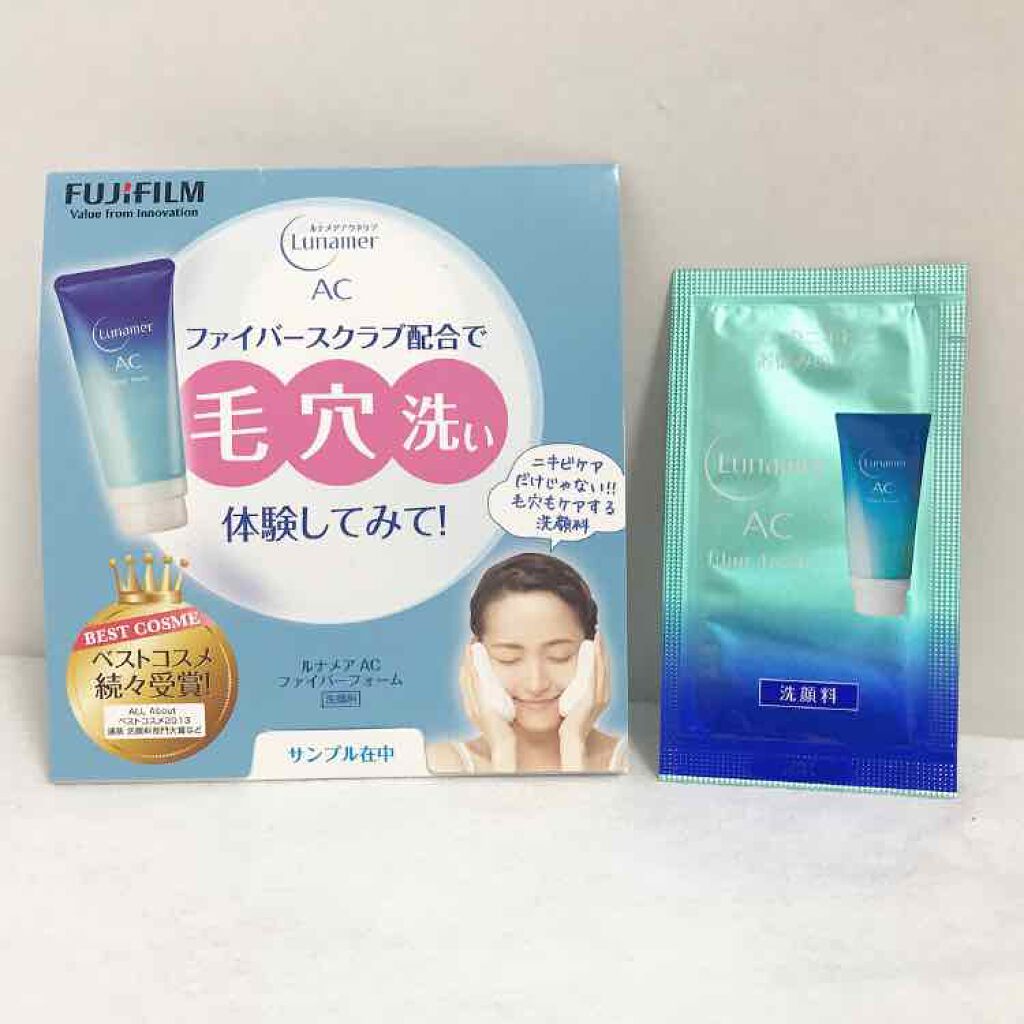 ファイバーフォーム/ルナメアAC/洗顔フォームを使ったクチコミ（1枚目）
